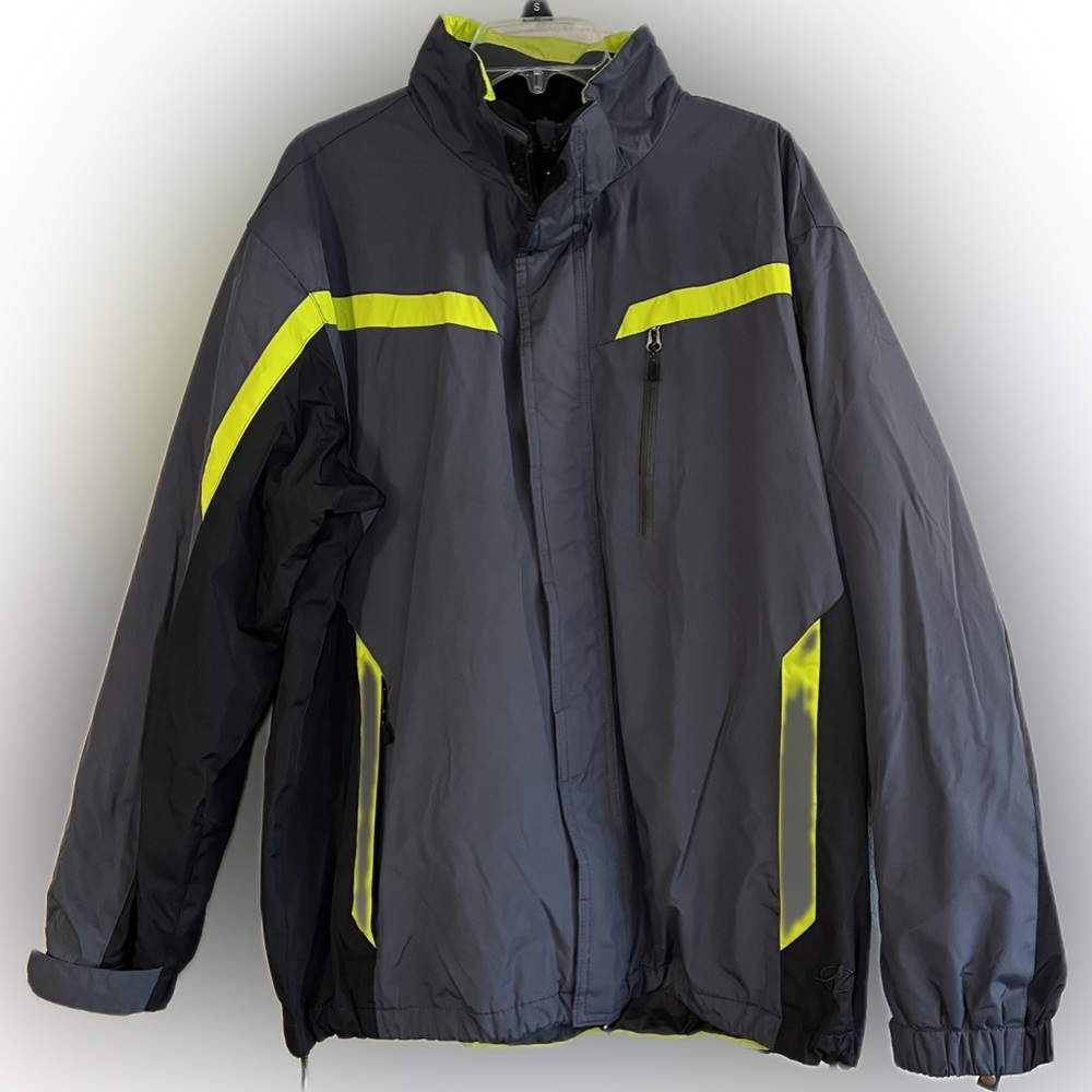 NordicTrack Men’s Black Winter Jacket, Missing Hood, Size M